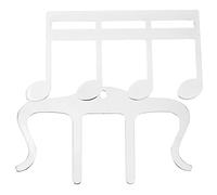 GOOHOCHY 2 Piezas Clip de Música de Metal Tipo para Sujetar Partituras de Piano Libros de Música y Notas Musicales Clip