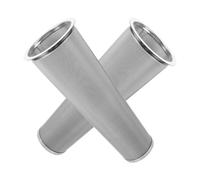 GOOHOCHY 2 piezas Filtro de Café Cold Brew Acero Inoxidable Malla Fina Reusable para Tarros Mason Boca Ancha Infusor Duradero para Café y Té Frío Sistema de Filtración Precisa y Sabor
