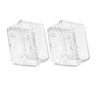 GOOHOCHY 2 Piezas Kit de Accesorios para Caja Musical con Manivela Carcasa Acrílica Transparente para Reparación y Bricolaje Mecanismo Duradero y Seguro para Proyectos Creativos Infantiles