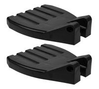 GOOHOCHY 2 piezas Reposapiés para Silla de Ruedas con Protección Antideslizante Soporte Reforzado Fácil Instalación y Diseño Duradero para Reemplazo y Comodidad Diaria