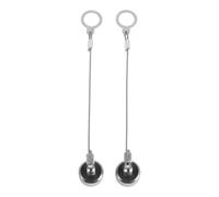 GOOHOCHY 2 Piezas Tapa Corrosión Circular Protectora con Macho para Metálica M8 Conector Estructura de Bloqueo y Cadena, Resistente Ip67 para Estaciones de Carga y Maquinaria