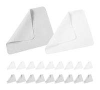 GOOHOCHY 20 Unidades Paños de Limpieza para Gafas Unidades de Suave Pelusa Toallitas Reutilizables para Lentes de Cámara Pantallas y Dispositivos Ópticos Limpieza Eficaz y Delicada