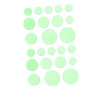 GOOHOCHY 24 Piezas Almohadilla Absorbente de Ruido de Silicona Amortiguadores Autoadhesivos para Silenciar Instrumento de Percusión Accesorios para Batería Uso Práctica Silenciosa