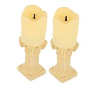 GOOHOCHY 2juegos Portavelas De Vintage De Luz Nocturna Creativa para Bodas y Decoración De Fiestas