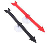 GOOHOCHY 2piezas Flechas Giratorias con Ventosa de Mesa Piezas de Repuesto Accesorios Plásticos para Fiestas y Actividades Educativas