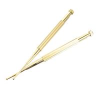 GOOHOCHY 2piezas Pluma De Acupuntura Para Puntos De Auriculoterapia Cuerpo De Resorte Para Masaje y Acupresión Orejas