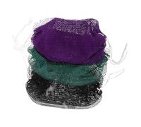 GOOHOCHY 3 Piezas Esponjas de Baño Africanas Elásticas Toalla Exfoliante para Ducha y Cuerpo Resistente y Ergonómica para Espalda y Piel Colores Verde Negro