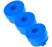 GOOHOCHY 3 Tapas de Silicona Reutilizables para Mantener el Agua Limpia Tapa Sellada Práctica y Moderna, Color Azul, Paquete de 3 Unidades para Cubos de Agua Galón