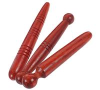 GOOHOCHY 3 Varillas de Masaje de Madera para Pies y Manos Herramienta de Acupresión Palo de Masaje Ajustable para Relajación Casa y Uso Profesional Set de 3 Piezas