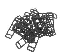 GOOHOCHY 30 Unidades Correa Elástica Negra Soporte Resistente para Instalación de Cámara de Vista Trasera y Delantera para Cámara de Espejo Retrovisor Interior de Coche