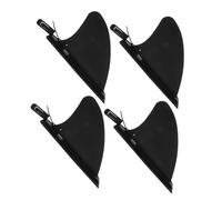 GOOHOCHY 4 Piezas Aletas para Paddle Board Inflables Quillas Desmontables para Sup y Kayak Estabilizadores de Agua Ajustables para Surf y