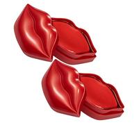GOOHOCHY 40 piezas Gel Lip Mask Hidratante para Labios Almohadillas de Cuidado Labial con Extracto de Cereza Antienvejecimiento y Suavizante para Diario Día y Noche Adecuado para Tipo de