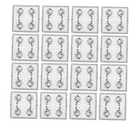 GOOHOCHY 40 Piezas Servilletas de Papel Cuadradas Impresión de Notas Musicales de Servilletas de Notas Musicales para Fiestas de Cumpleaños para Eventos de Música