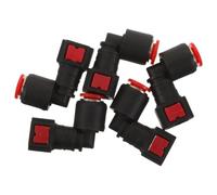 GOOHOCHY 5 Piezas Conector Rápido para Sistemas de Control de Emisiones en Camiones Resistencia a Alta Presión y Durabilidad, Fabricado en Plástico en Forma de Codo para Bomba de Urea