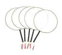 GOOHOCHY 5 Piezas Ventiladores de DIY para Cuerda para Colgar de Infantil para Manualidades y Jardín de Infancia