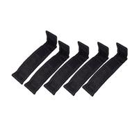GOOHOCHY 5piezas Bolsa para Mini Soporte De Linterna Portátil Estuche De Almacenamiento para Exterior Negro