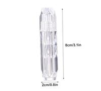 GOOHOCHY 5piezas Botellas de Brillo Labial Vacías Mini Tubos de Plástico Rellenables para Cosméticos para DIY Pintalabios Brillo Viajes