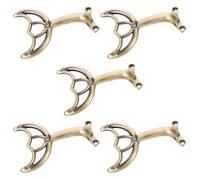 GOOHOCHY 5piezas Soporte Brazo Ventilador Techo Repuestos Brazo Aspas Ventilador para Reparación y Mantenimiento Soporte Estable y Seguro