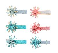 GOOHOCHY 6 piezas Horquillas para Niñas con Diseño de de Clips de Pelo Adorables para Bebés Accesorios Duraderos y Bonitos para Fiesta y Uso Diario Color Aleatorio Color Aleatorio