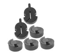 GOOHOCHY 6 Sordinas De Práctica Para Violín: Sordina De Goma Para Viola Pequeña, Silenciador Redondo, Accesorio Para Práctica Ininterrumpida.