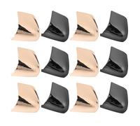 GOOHOCHY 6pares Funda Protectora para Tacones Altos Protectores de Punta de Zapato de Metal Cubiertas de Punta de Zapato Diseño Antipatadas para Uso Diario Calles y Interiores