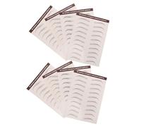 GOOHOCHY 8 Hojas Pegatinas Impermeables para Cejas de Mujer Ajuste Cómodo, Papel de Transferencia de Agua para Maquillaje Temporal en Deportes al Aire Libre