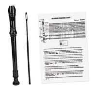 GOOHOCHY 8agujero Grabadora de Flauta Dulce Tradicional de Instrumento de Viento para Musicólogos y Principiantes con Varilla de Limpieza Manual y Manual Inglés