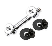 GOOHOCHY Accesorios De Batería Conector De Batería Terminal De Doble Para Tambor De Repuesto Accesorios Para Tambor Plateados