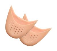 GOOHOCHY Almohadillas de Gel de Silicona para Ballet y Tacones Protector de Dedos y Flexibles Amortiguación Adicional Uso Cómodo 1 Par