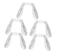 GOOHOCHY Almohadillas Nasales De Silicona Blandas Para Gafas 5 Piezas Diseño Integrado Transpirable Protector Nasal Para Niños Uso Cómodo Accesorio Para Monturas