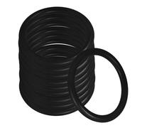 GOOHOCHY Anillos de Goma Epdm para Cuencos Cantores Tapete para Cuenco Sonoro Junta Selladora Resistente al Calor 60x7 Mm 10 Piezas para Percusión Manual