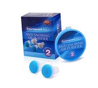 GOOHOCHY Aparato De Respiración Nasal y Dispositivo Nasal 2 Unidades Tamaño Pequeño y Mediano Mejora Flujo De Aire Diseño Compacto Uso Nocturno Antirronquidos Para Dormir y Viaje Color Azul