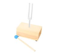 GOOHOCHY Caja De Madera Con Diapasón De Herramienta De Prueba Para Experimentos Físicos Instrumento Experimental Para Música De Diapasón