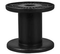 GOOHOCHY Carrete y Diseño Antideslizante de Plástico Negro para Enrollar Cables de Cobre Esmaltado Alta Estabilidad para Almacenamiento y Telecomunicaciones