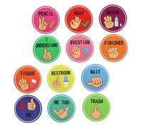 GOOHOCHY Carteles de Boho para Aula Cues para Comunicación No Verbal Educación Infantil y Herramientas para la Gestión del Aula