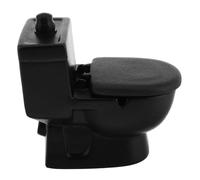 GOOHOCHY Cenicero De Cerámica Forma De Toilet Accesorio Divertido para Uso Baño y Oficina Decoración Original para Mesa y Vanity Multifuncional y Único