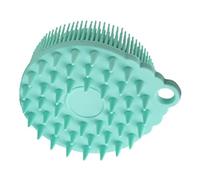 GOOHOCHY Cepillo De Baño De Silicona Suave Para Bebés Masajeador Doble Cara Para Lavado De Cabello y Cuerpo Para Higiene Infantil y Estimulación Sensorial Verde