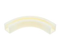 GOOHOCHY Conector de Riel para Cortinas Ángulo Abs Unión para Riel de Techo Accesorio para Ventanas y Cortineros Compatible con Rieles de Fácil Instalación y Resistente la Deformación