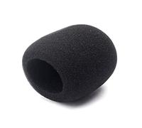 GOOHOCHY Cubierta De Micrófono De Parabrisas Antiviento Profesional Filtro De Protectora Para Estudio Para Micrófonos De Mano Negro