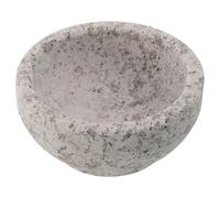 GOOHOCHY Cuenco de Piedra para Ofrendas Cuenco Ritual para Purificación y Sacrificios Decoración Espiritual y Altar con Pentagrama para Adoración y Ceremonias Espirituales