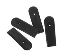 GOOHOCHY de Cubiertas de Manija de Freno para Silla de Ruedas 2 Pares de Goma Negro Fácil Instalación y Mantenimiento, Repuestos para Frenos de Sillas de Ruedas
