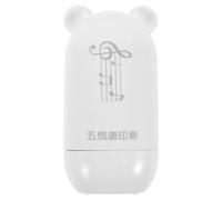 GOOHOCHY de Sello de Líneas Autotintable para Escritura Musical Herramienta Educativa Plástica para Aula y Jardín de Infancia Marcador Rítmico para Composición y Práctica de Música