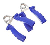 GOOHOCHY Ejercitador de Agarre de Mano Plástico 2 Piezas Azul Entrenador de Fuerza para Dedos y Antebrazo Dispositivo Portátil para Entrenamiento y Masaje Antideslizante en Casa y