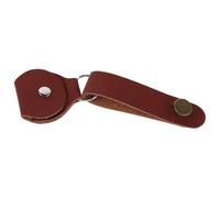 GOOHOCHY Estuche Portátil para Púas de Guitarra de PU con Adaptador de Correa para Clavijero Bolsa para Guardar Púas para Usar Concierto