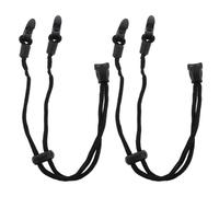 GOOHOCHY Extensores Ajustables para 3piezas Diseño de Hebilla y Cuerda Trenzada de Plástico, Lavables y Cómodos para Ejercicio y Actividades al Aire Libre