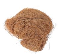GOOHOCHY Fibras de mantillo de fibra de coco 1 bolsa para macetas y plantas, cobertura para jardinería interior y exterior, marrón, airea el sustrato y ayuda al crecimiento de las plantas
