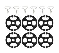 GOOHOCHY Fijación para fundas de asiento de coche 6 piezas metal y plástico con hebillas de repuesto y funciones estéticas para accesorios de automóviles