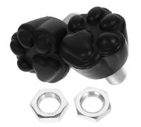 GOOHOCHY Freno para Patines de Ruedas Doble Tope de Goma en Forma de Pata de Gato 2 Unidades Accesorio Antideslizante para Patinaje en Línea Mejora Frenado y Estabilidad