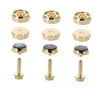 GOOHOCHY Hebilla De Pistón Para Trompeta Pequeña En Color Dorado, Accesorio Portátil Para Instrumentos Musicales De Latón, Botón De Válvula Reemplazo Resistente y Fácil De Usar Para Trompeta