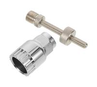 GOOHOCHY Herramienta para Pedalier de Ciclismo Llave de Extracción y Soporte de Acero, Compatible Bicicletas de Montaña para Reparación y Mantenimiento